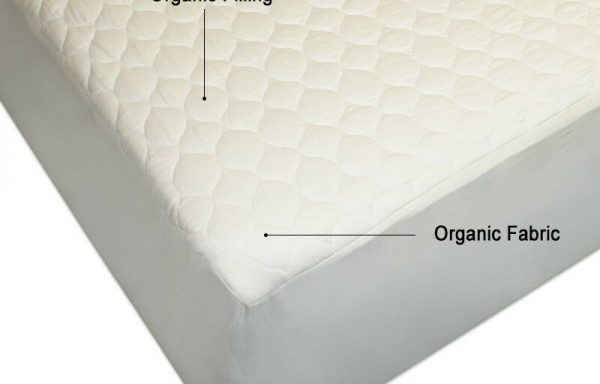 Organic Textiles Fitted Mattress Pad